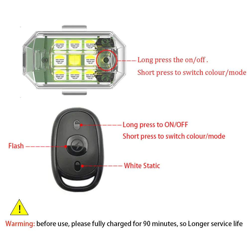 7color strobe lights