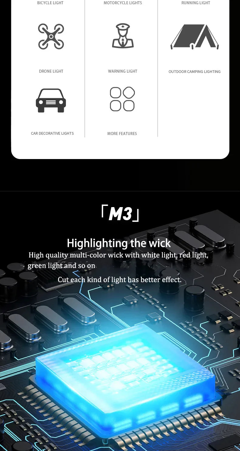 7color strobe lights
