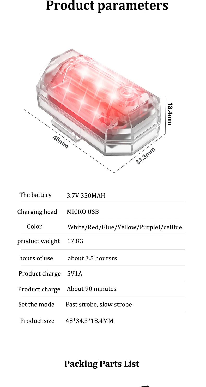 7color strobe lights