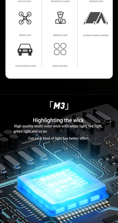 7color strobe lights